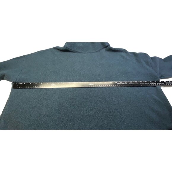 J Jill Women Pullover Cowl Neck Sweater Long Sleeve Sz M Blue Casual 66-11 - Picture 6 of 12